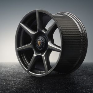 porsche carbon-fiber wheels